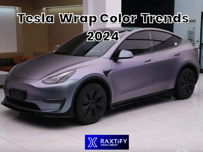 Tesla Wrap Color Trends 2024