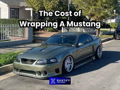The Cost of Wrapping A Mustang