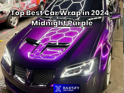 Top Best Car Wrap in 2024- Midnight Purple