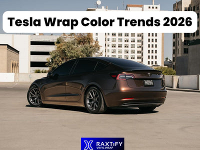 Tesla Wrap Color Trends 2026