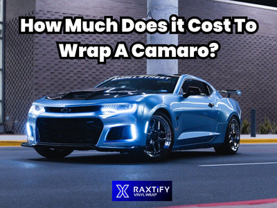 How Much Does it Cost To Wrap A Camaro?