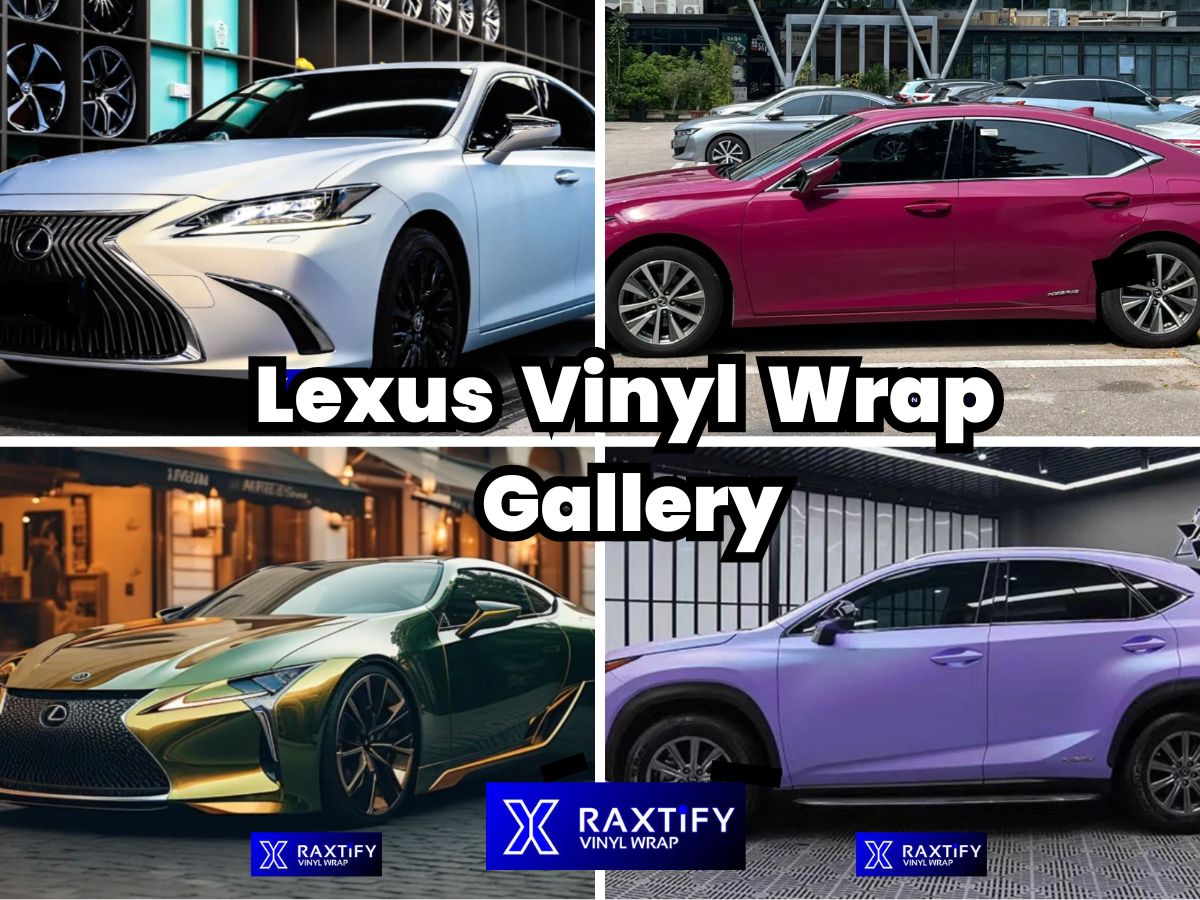 Lexus Vinyl Wrap Gallery – RAXTiFY