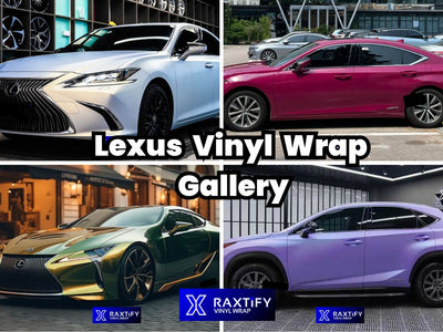 Lexus Vinyl Wrap Gallery