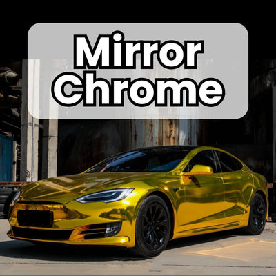 Mirror Chrome Vinyl Wrap for All Vehicles - RAXTiFY