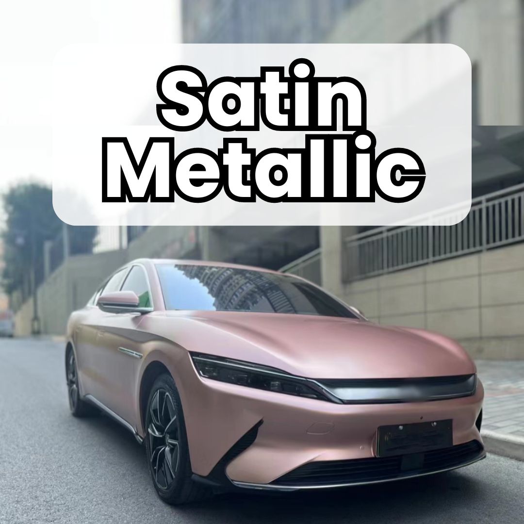 Shop Satin Metallic Vinyl Wraps For All Vehicles