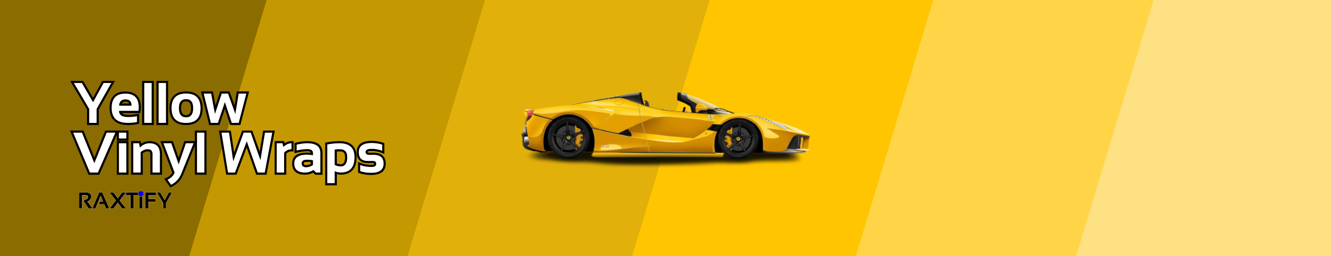 Yellow Vinyl Wrap | Car Wraps | Wrap Films For All Vehicles