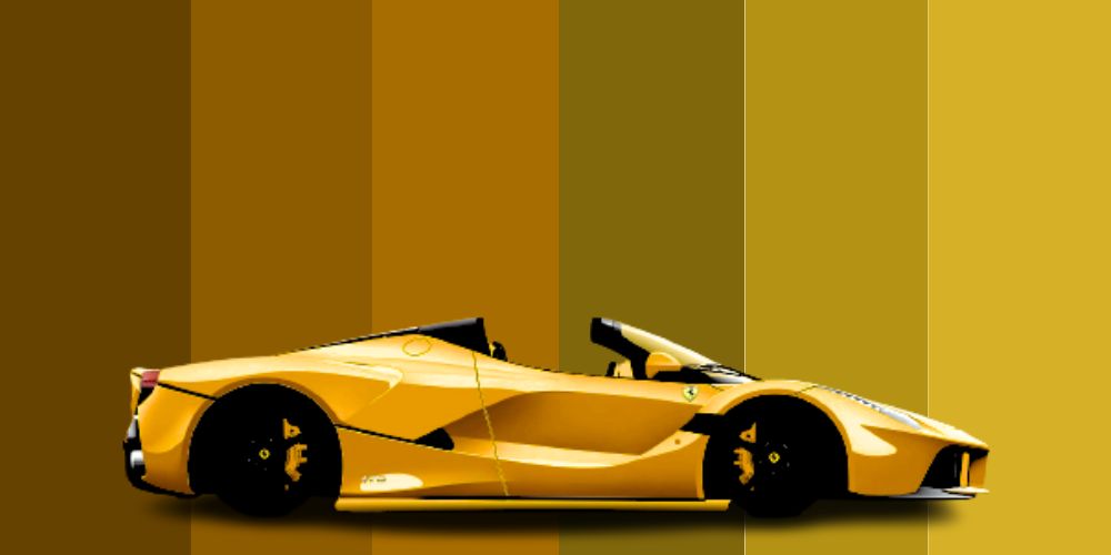 Gold Vinyl Car Wraps for All Vehicles