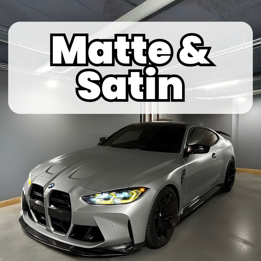 Matte and Satin Vinyl Wraps
