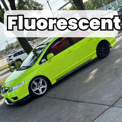 Fluorescent Neon Vinyl Wrap