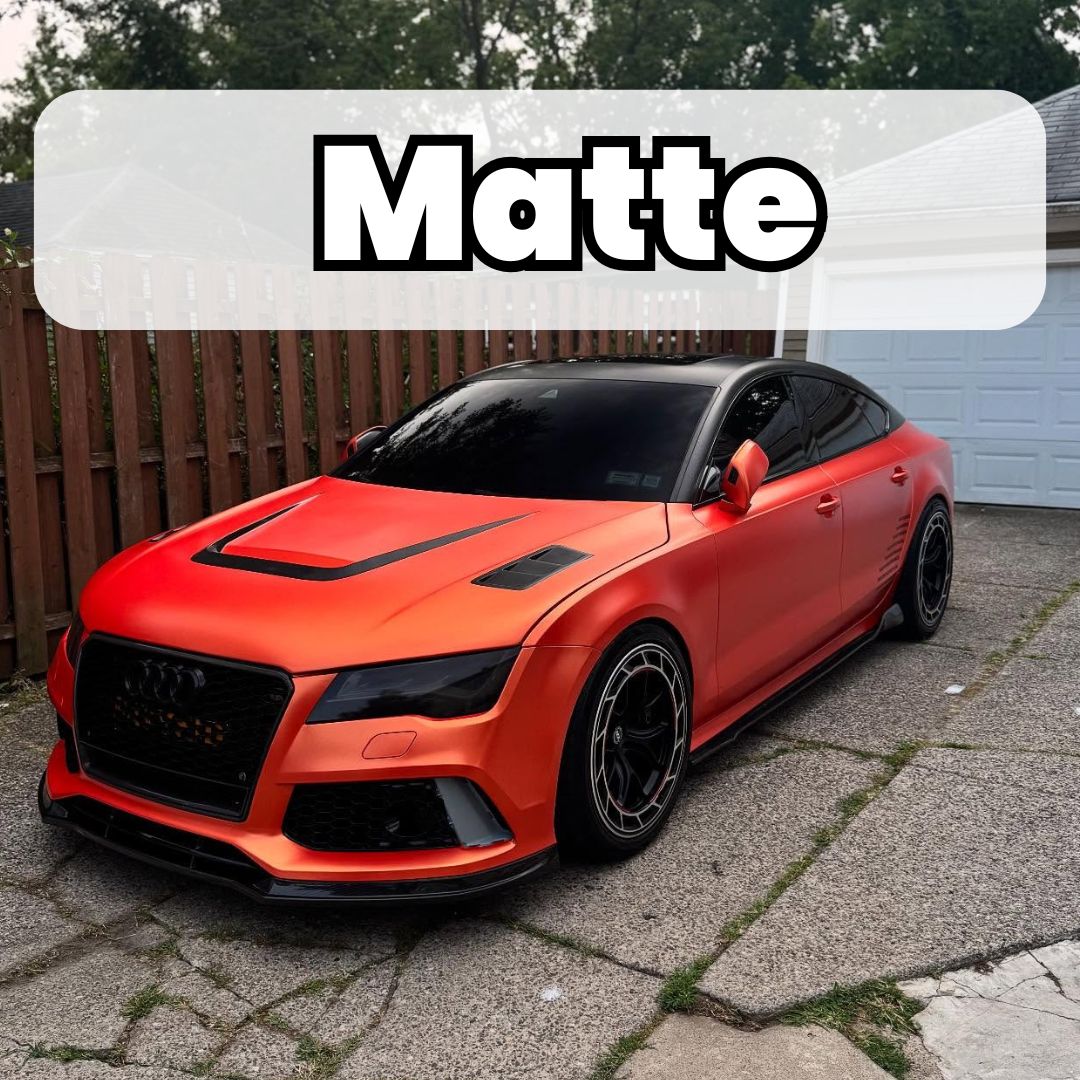 Matte Vinyl Wrap for All Vehicles