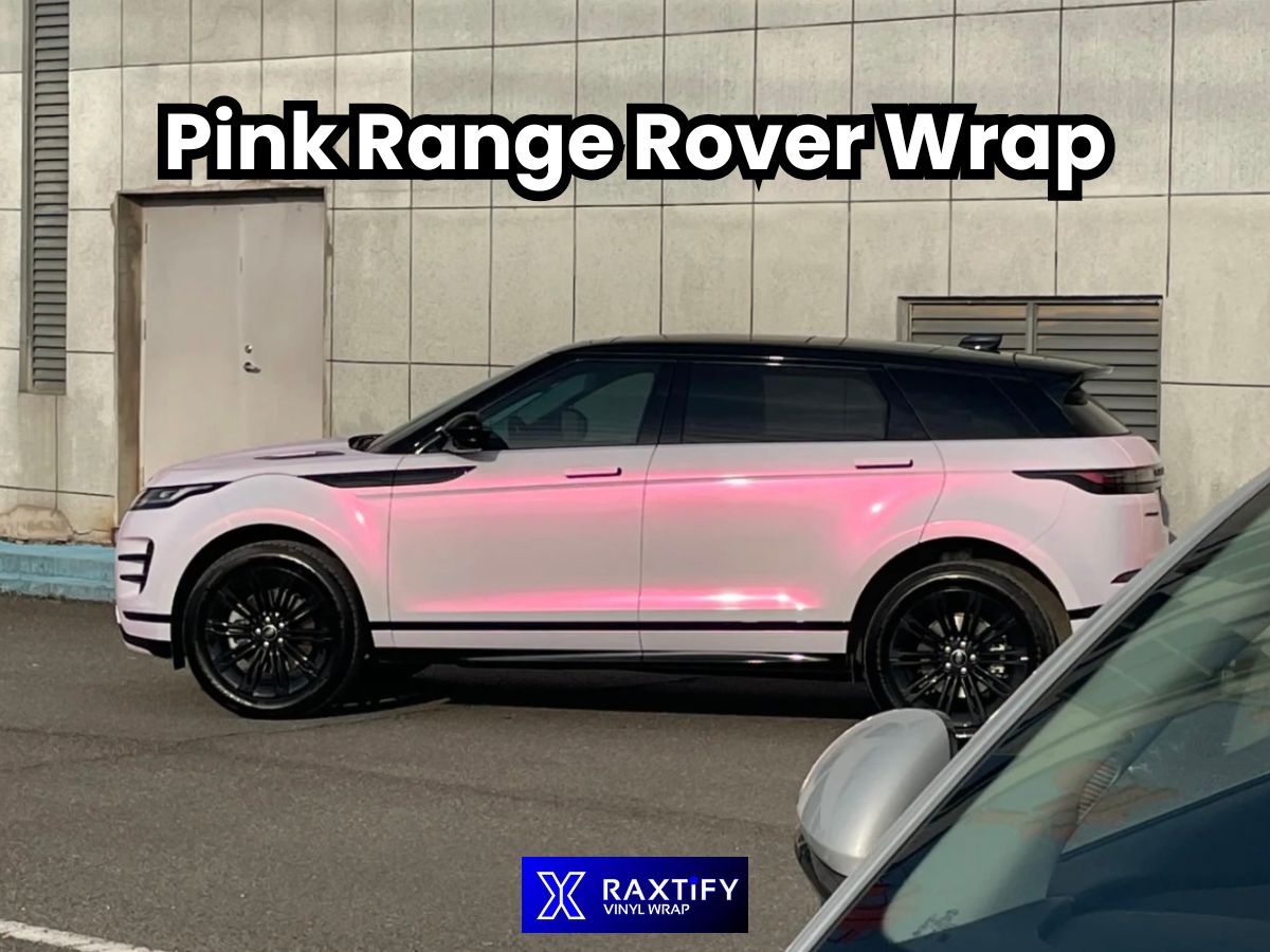 Pink Range Rover Wraps