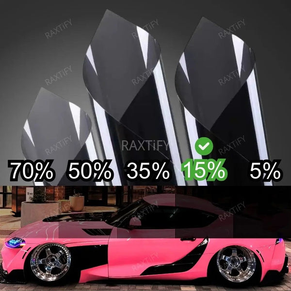 15% VLT Nano Ceramic Car Window Tint Film – RAXTiFY