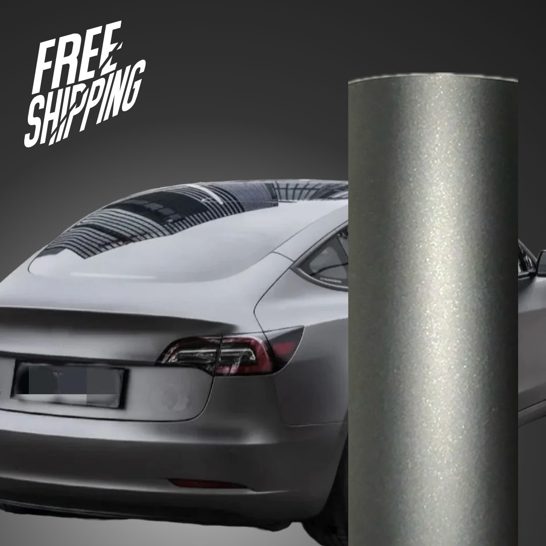 Matte Gunmetal Gray Vinyl Wrap