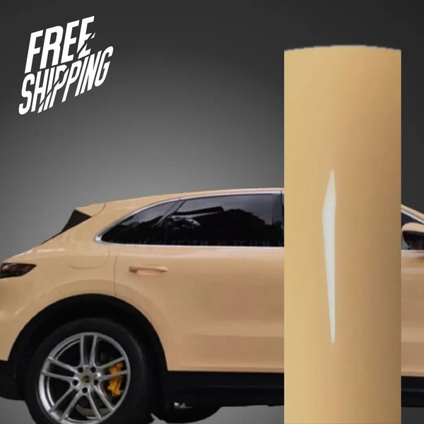 Super Gloss Light Sand Car Wrap – RAXTiFY