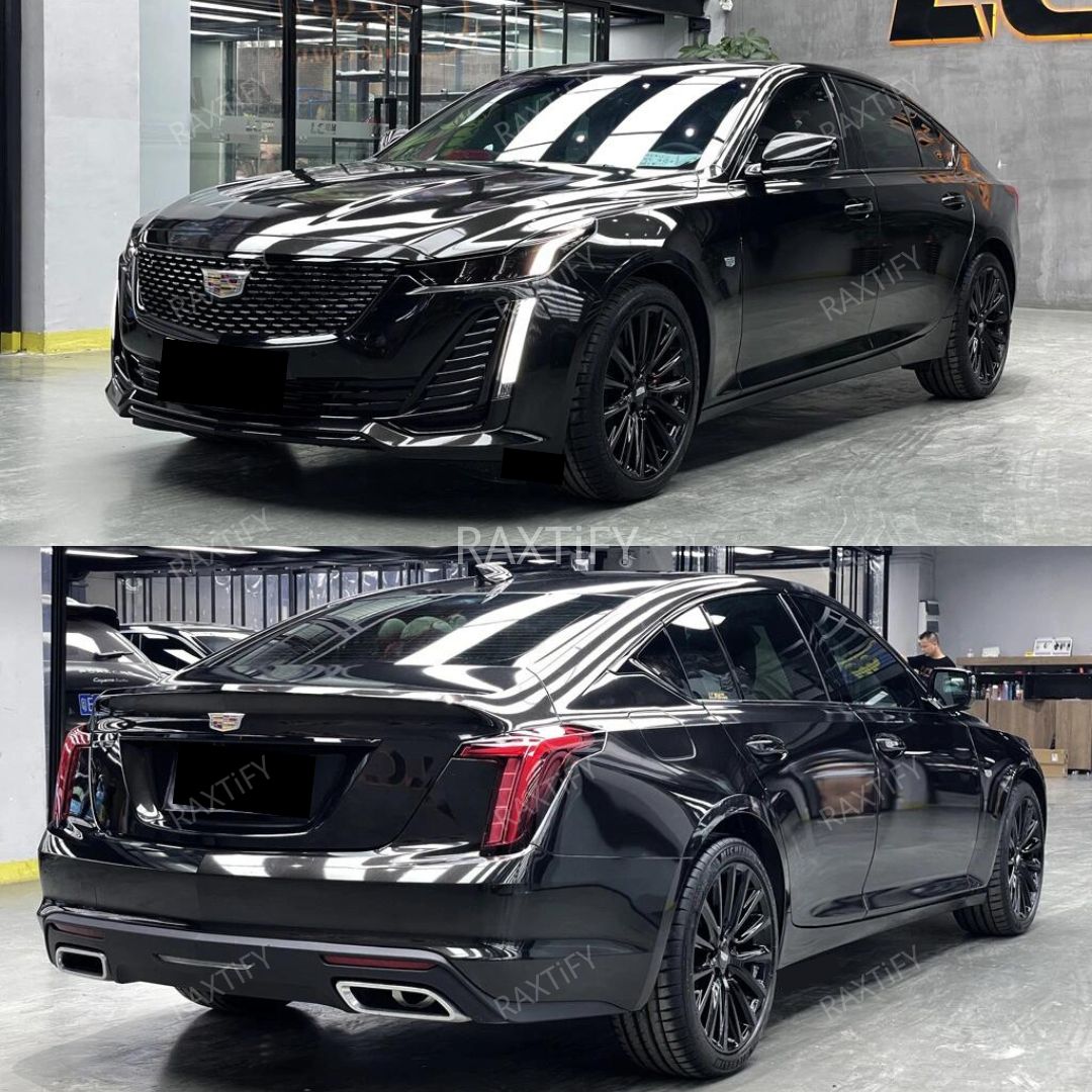 Ultra Gloss Metallic Black Paint Protection Film