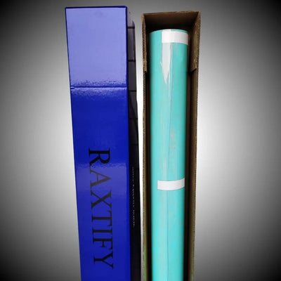 RAXTIFY Gloss Light Ocean Blue Vinyl Wrap raxtify