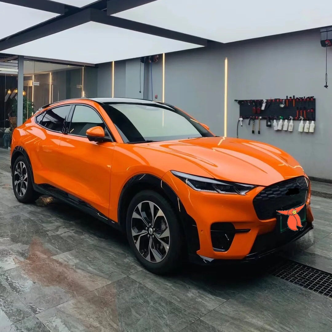Gloss Orange Vinyl Wrap Color