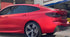Satin Chrome Prismatic Red Vinyl Wrap