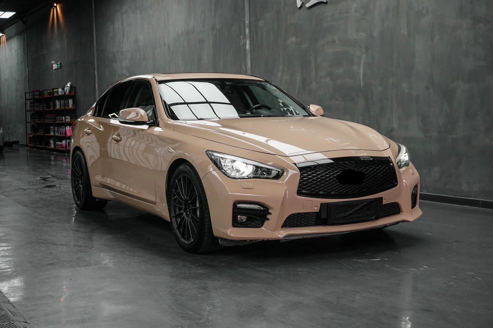 Gloss Concord Buff Vinyl Wrap Color