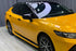 Gloss Metallic Golden Yellow Vinyl Wrap Partial