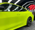Ultra-Matte Chartreuse Yellow Vinyl Wrap Colored