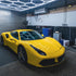 Gloss Racing Yellow Vinyl Wrap Auto