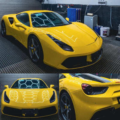 Gloss Racing Yellow Vinyl Wrap