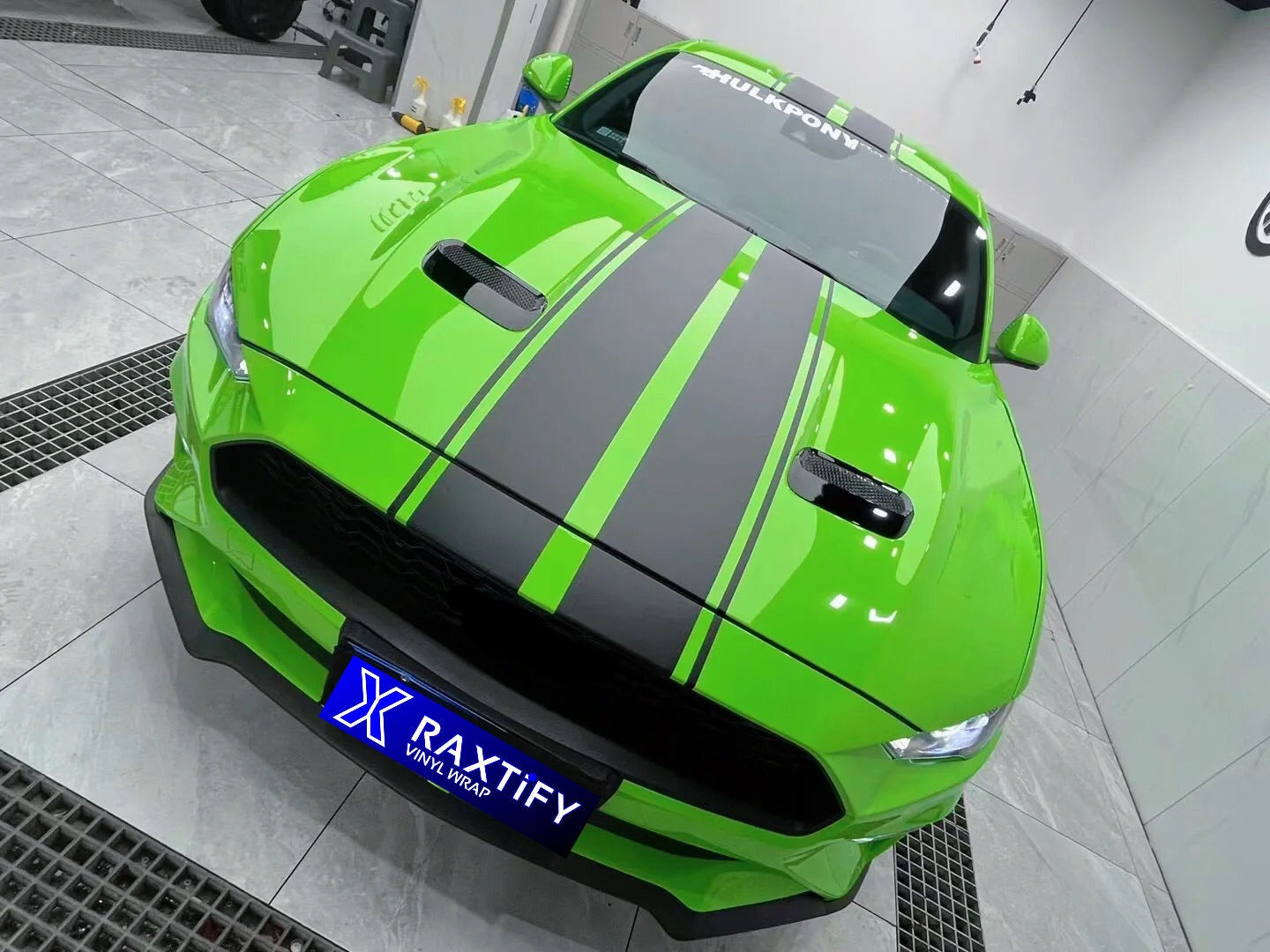 Gloss Thyme Green Vinyl Wrap Film