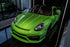 Gloss Thyme Green Vinyl Wrap Porsche