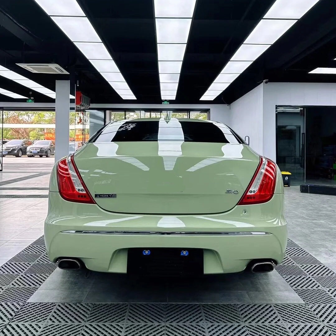 RAXTIFY Gloss Light Khaki Green Vinyl Wrap