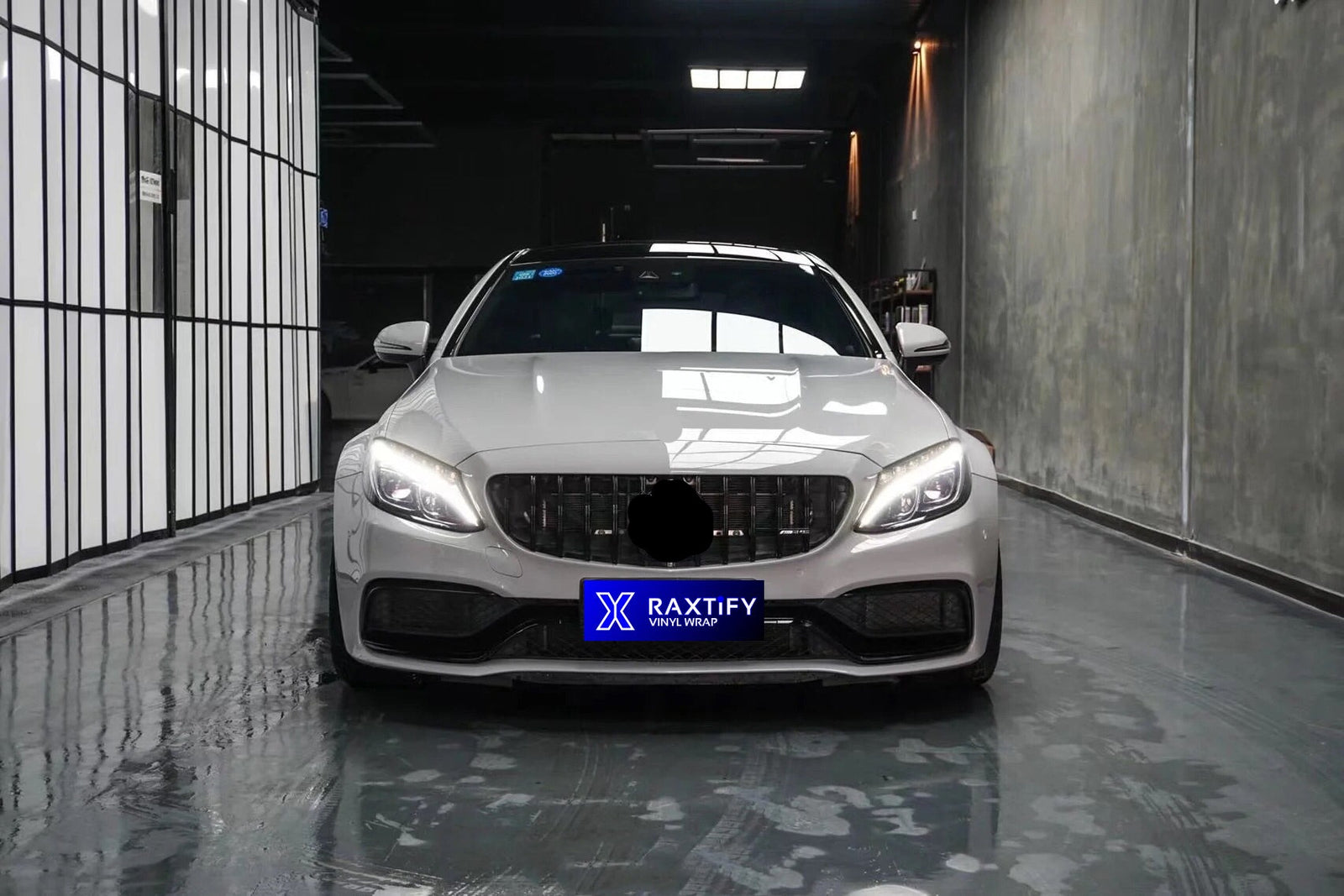 Gloss Ash Gray Vinyl Wrap