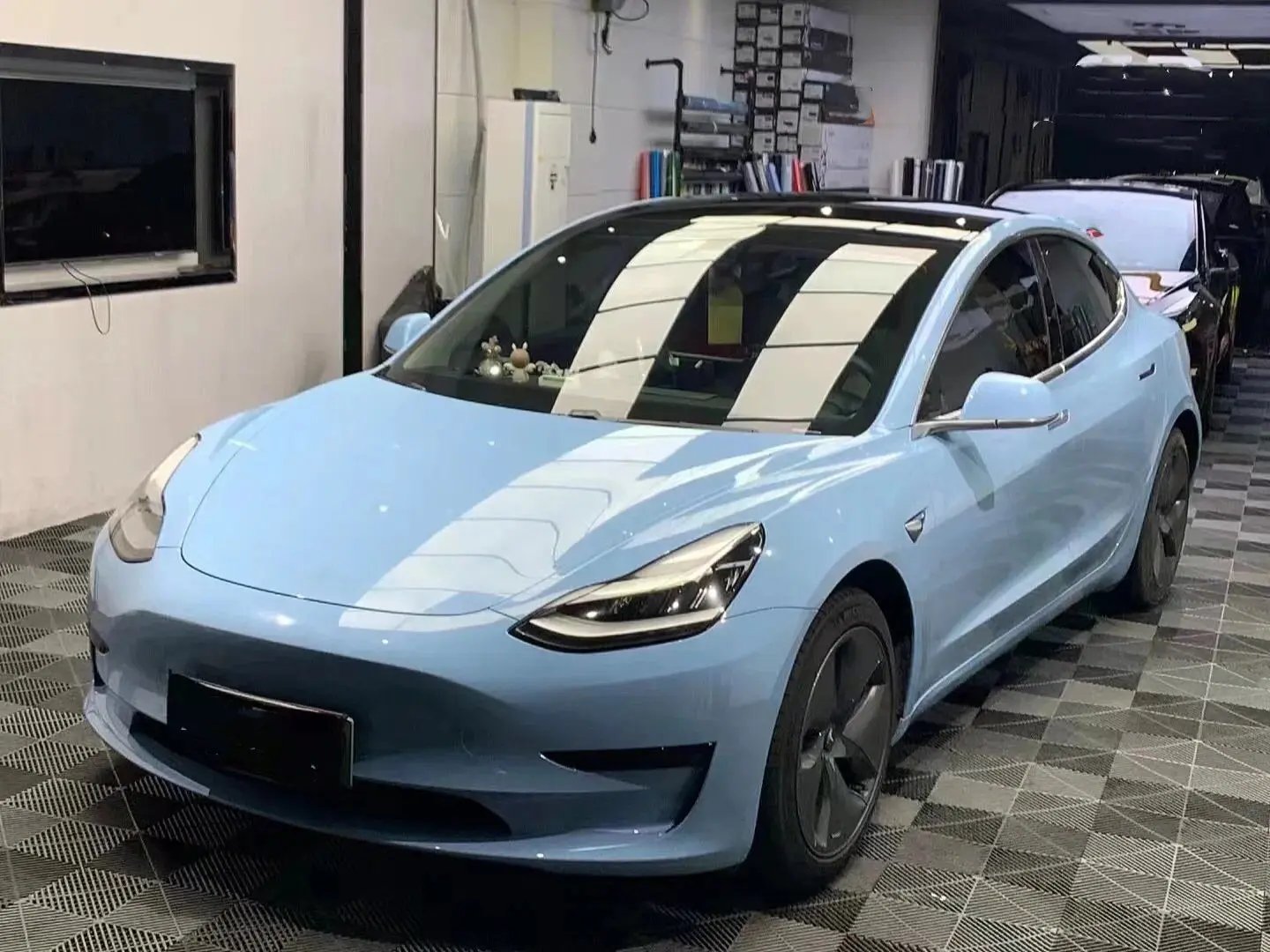 Air Force Blue Car Wrap Gloss Air Force Blue Vinyl Wrap For