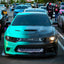 2023 Dodge Charger Scatpack Tiffany to Black Gradient Vinyl Wrap