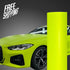 Matte Chartreuse Yellow Vinyl Wrap