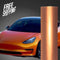 Satin Metallic Brown Vinyl Wrap Car