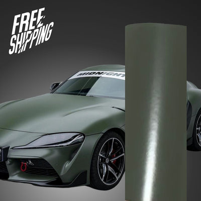 Matte Military Green Vinyl Wrap