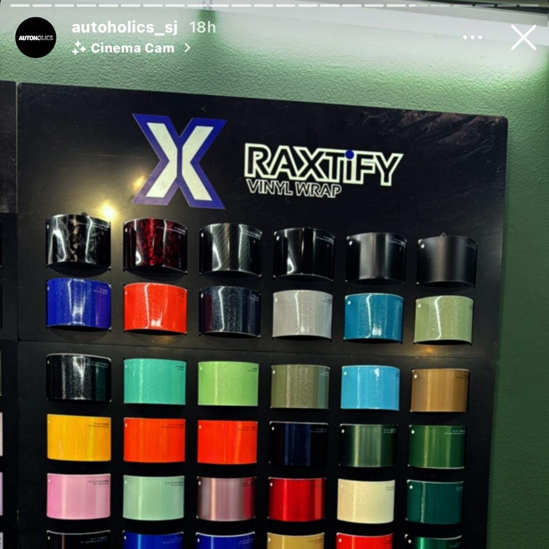 RAXTiFY Color Swatch Display Board RAXTiFY