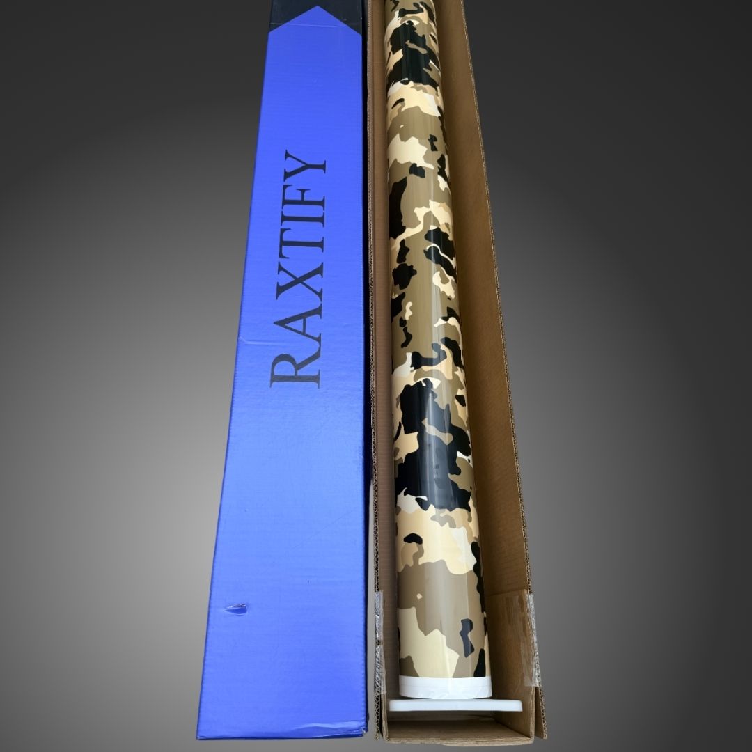 RAXTIFY Pre‑Designed Camouflage Style Vinyl Vehicle Wrap