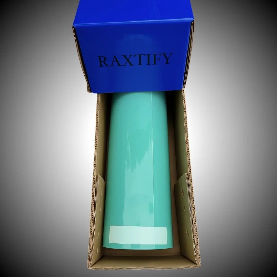 RAXTIFY Gloss Light Ocean Blue Vinyl Wrap raxtify