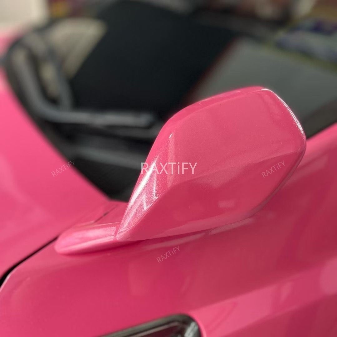 Gloss Diamond Pearl Azalea Pink Vinyl Wrap