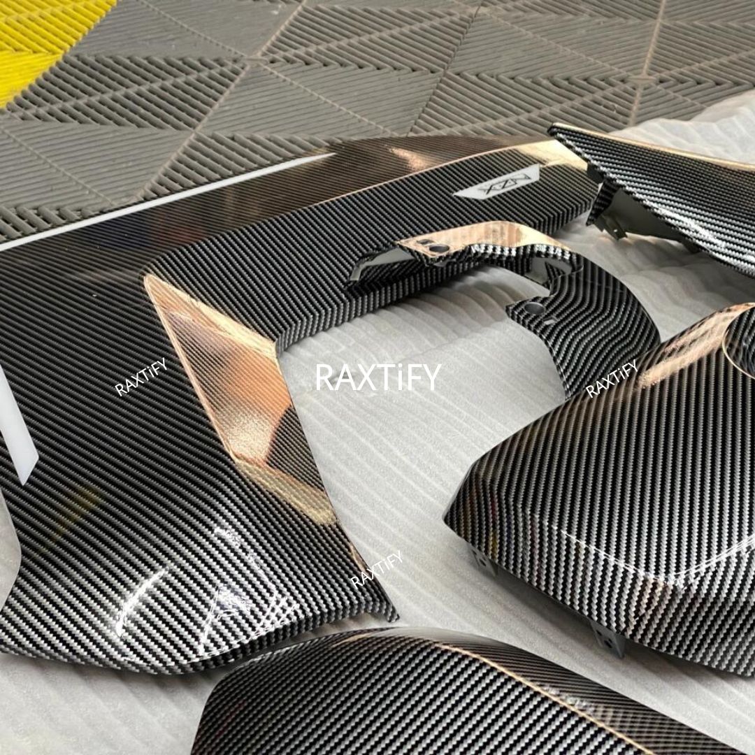 5D Carbon Fiber Black Vinyl Wrap