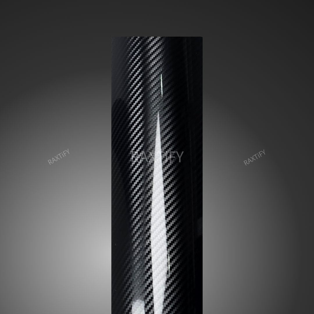 5D Carbon Fiber Black Vinyl Wrap