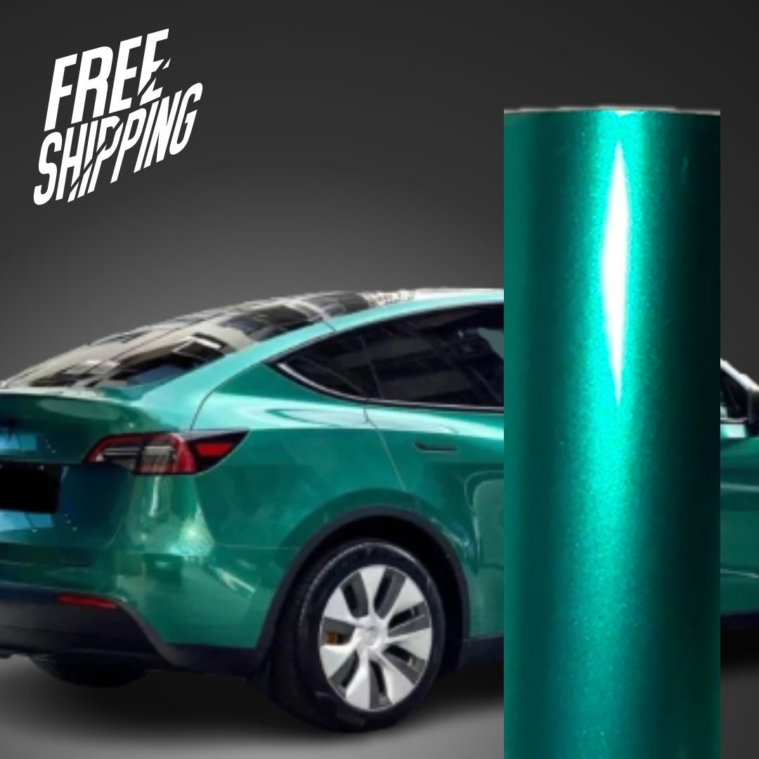 Best Glossy Metal Emerald Green Vinyl Car Wrap K-2105