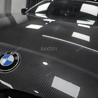 6D Carbon Fiber Black Vinyl Wrap