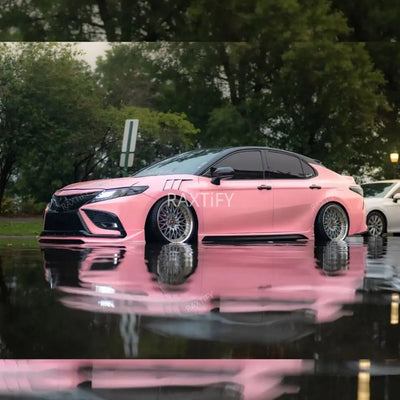 Gloss Rouge Pink Vinyl Wrap raxtify