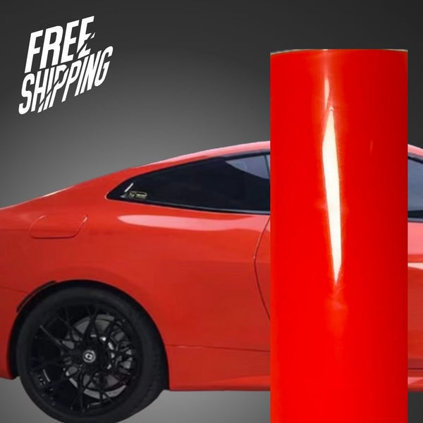 ULTRA-GLOSS® Racing Red - Glossiest vinyl wrap ever.