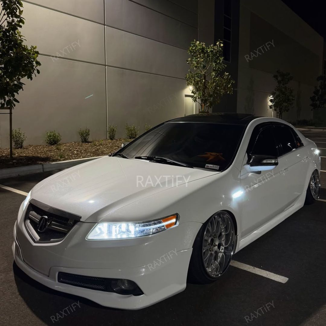 Acura Gloss Diamond Pearl White Vinyl Wrap