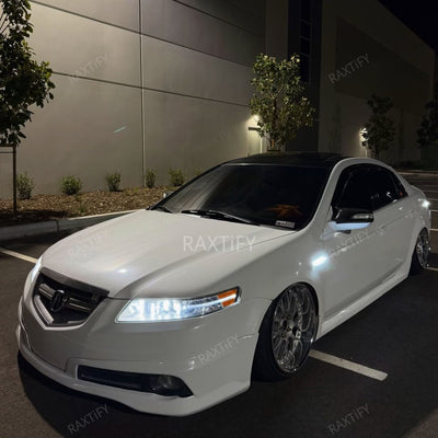 Acura Gloss Diamond Pearl White Vinyl Wrap