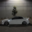 Acura Gloss Diamond Pearl White Vinyl Wrap side look