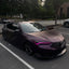 Acura Satin Chrome Black Purple Vinyl Wrap